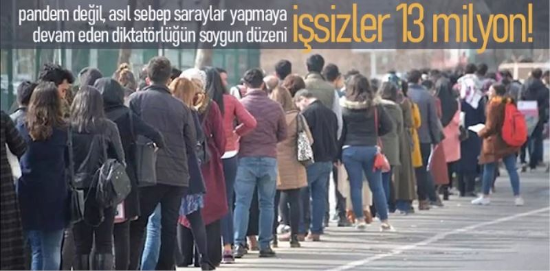 DİSK  işsiz sayısını açıkladı: TÜİK verileri gerçeği yansıtmıyor!