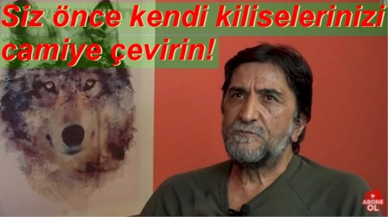 Nihat Genç, tarikatları kiliseye benzetti bombaladı