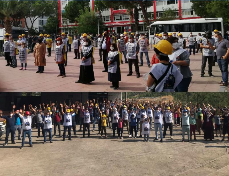 Maden işçilerinin Ankara yürüyüşüne engel