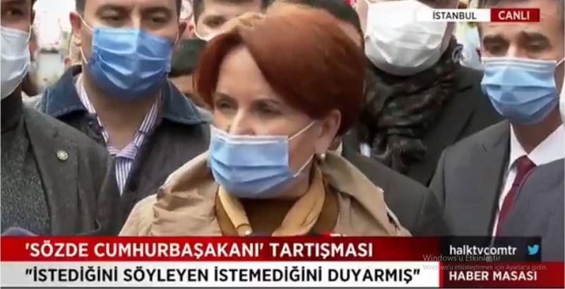Akşener: Bir türlü AK Parti genel başkanlığından sıyrılıp hepimizin Cumhurbaşkanı olmayı istemedi