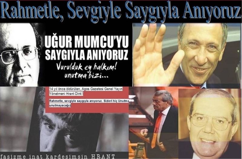 Rahmetle, Sevgiyle Saygıyla Anıyoruz.