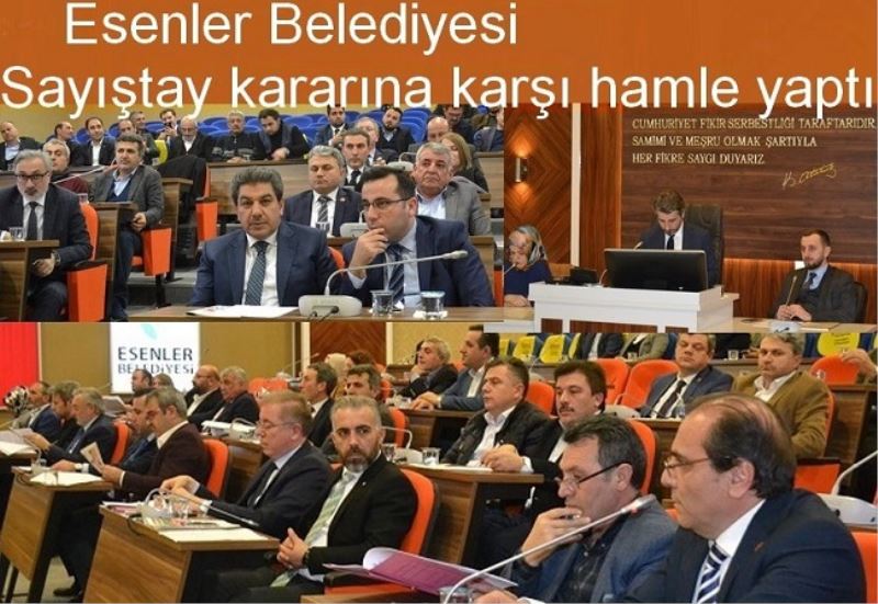 Esenler Belediyesi Sayıştay kararına karşı hamle yaptı