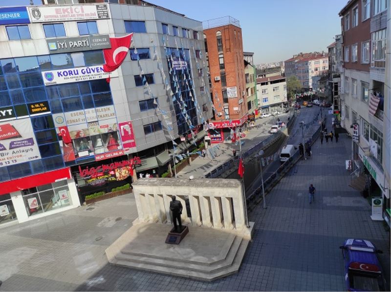 Esenler tam kapanmış!