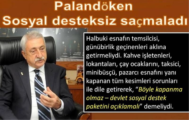 Palandöken Sosyal desteksiz saçmaladı