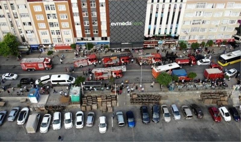 Esenler Sondurak mevkiinde yangın korkuttu