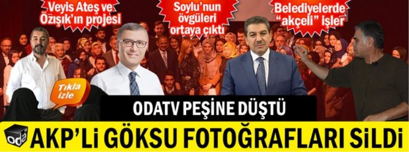 Odatv yazdı, Göksu sildi 