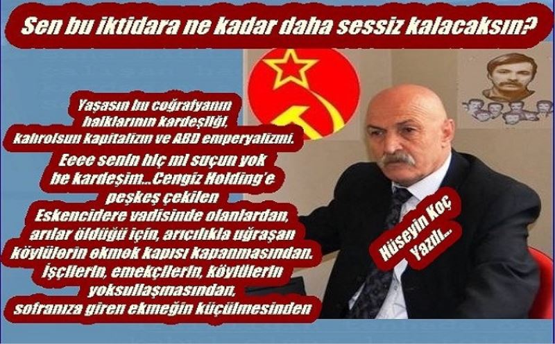  Sen bu iktidara ne kadar daha sessiz kalacaksın?