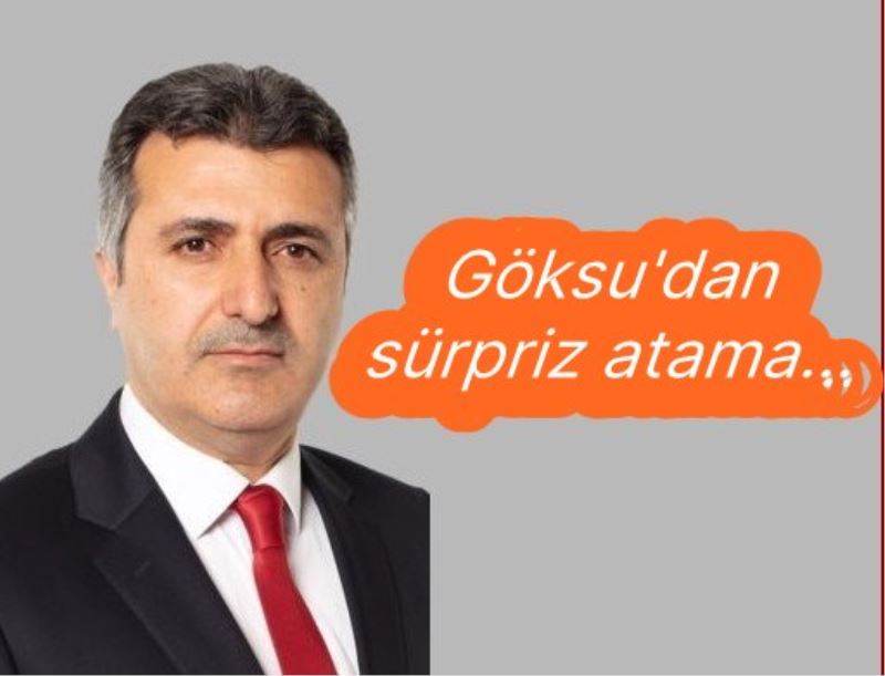 Belediyede sürpriz atama