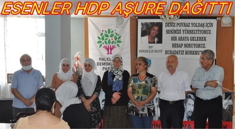 ESENLER HDP AŞURE DAĞITTI