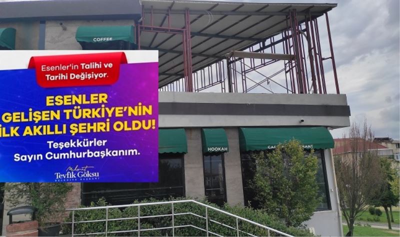Göksu, Esenleri betonlaştırarak akıllı şehre koşuyor!