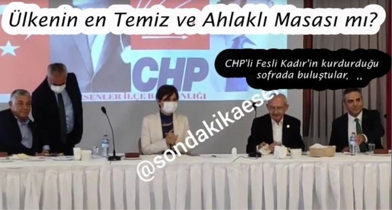 Ülkenin en Temiz ve Ahlaklı Masası mı?