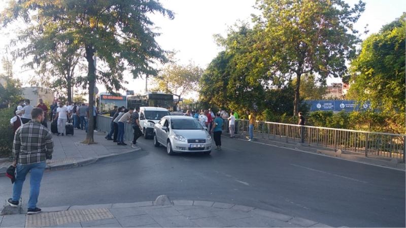 Esenler Yan Yol Atışalanı Mevkinde Trafik Kazası