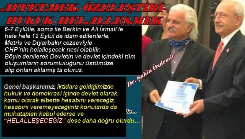 AFFETMEK- ÖZELEŞTİRİ- HUKUK- HELALLEŞMEK