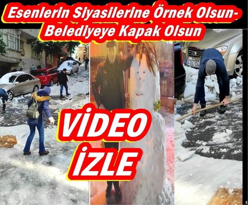 Esenlerin Siyasilerine Örnek Olsun- Belediyeye Kapak Olsun