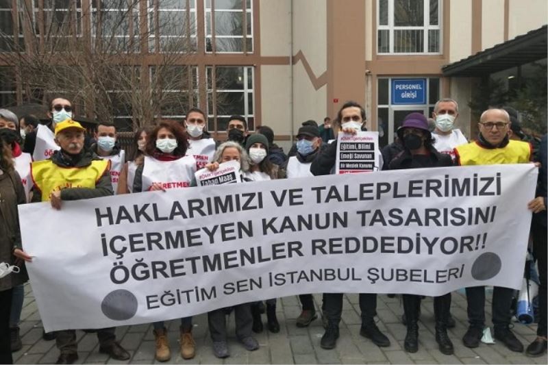 Eğitimciler eylemde