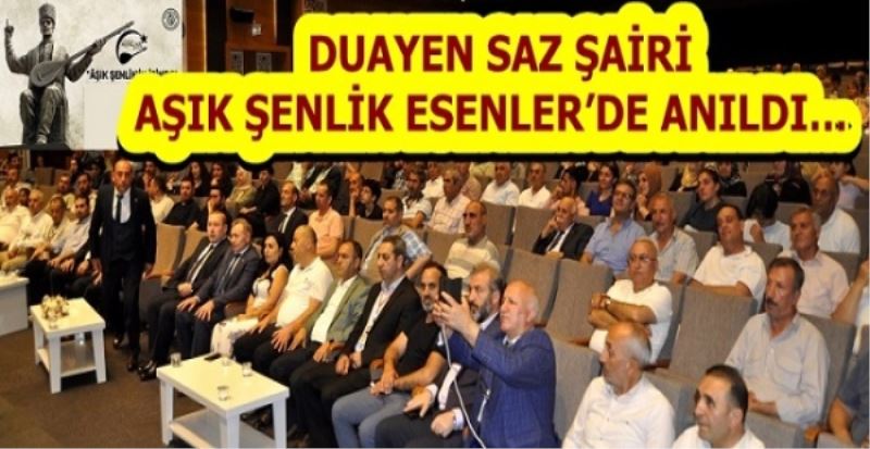 DUAYEN SAZ ŞAİRİ AŞIK ŞENLİK ESENLER