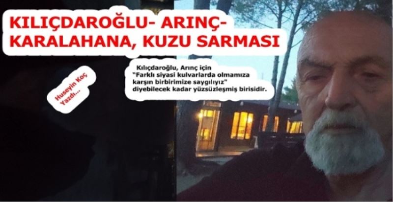 KILIÇDAROĞLU- ARINÇ- KARALAHANA, KUZU SARMASI