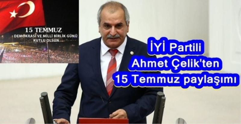 İYİ Partili Çelik