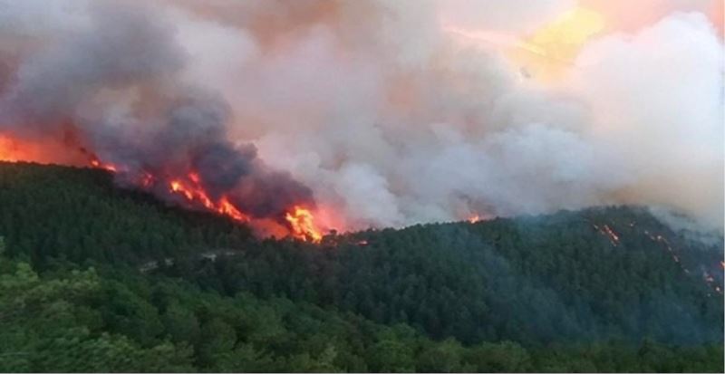 Manisa ve Kütahya yanyor! Tahliyeler başladı