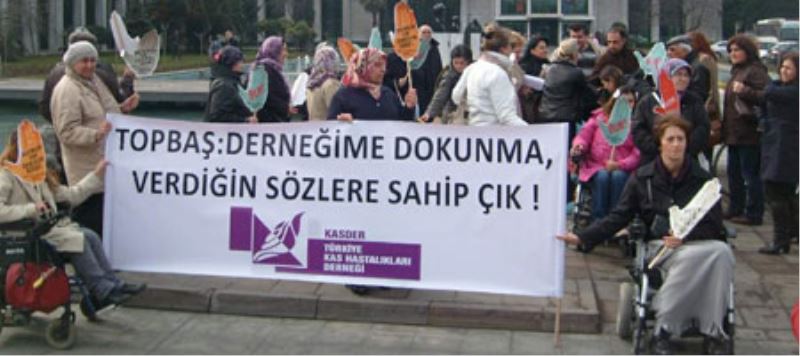 Kas-Der eylemle kazandı